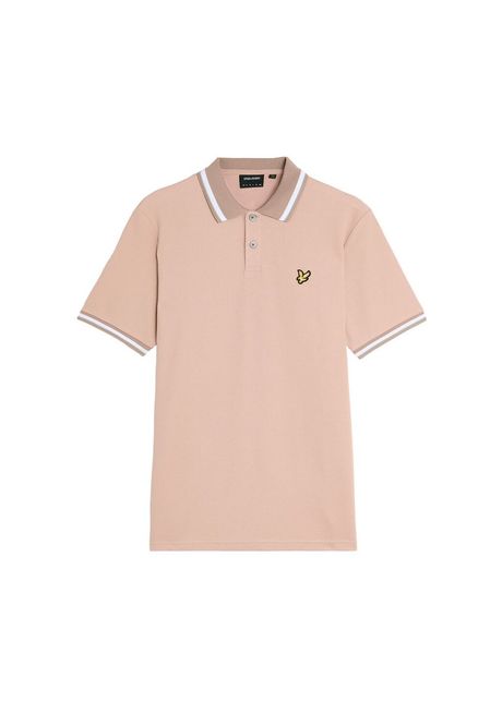 Polo with multiple trims lyle scott
