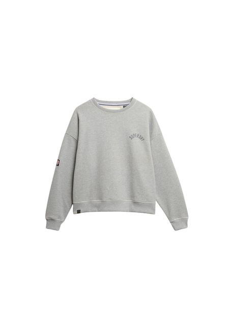 Printed casual women s sweatshirt superdry athletic essentials