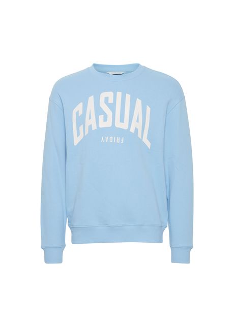 Printed sweatshirt casual friday sage