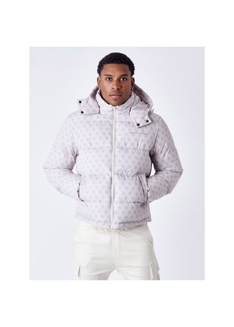 Project x paris hooded all over monogram puffer