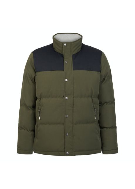 Quilted jacket with funnel neck penfield bear cut and sew