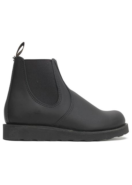 Red wing classic chelsea leather men s ankle black boots