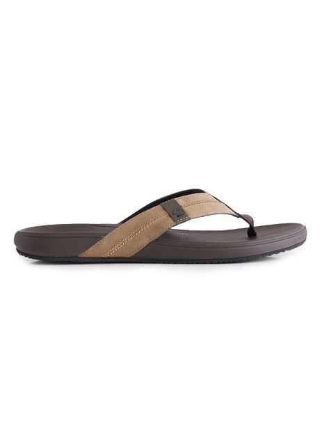 Reef cushion phantom 2 0 synthetic nubuck men s brown tan toe post sandals