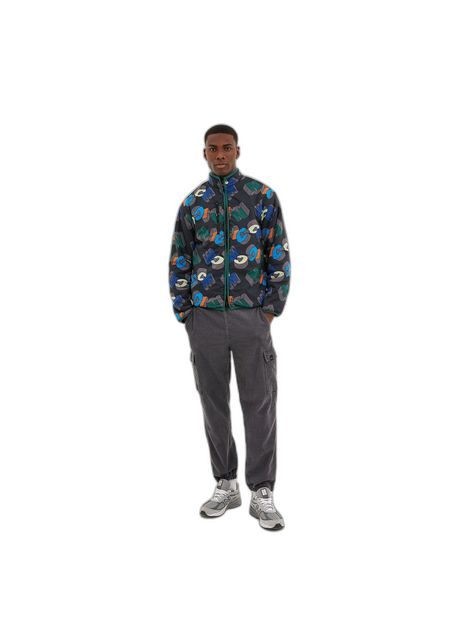 Reversible puffer jacket nicce tumble borg