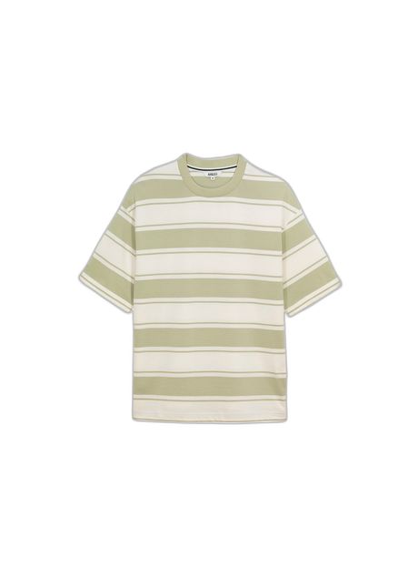 Round neck t shirt with stripes aigle