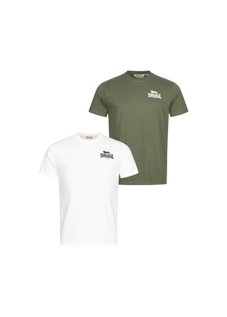 Set of 2 regular fit t shirts lonsdale blairmore