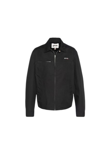 Shirt collar jacket schott