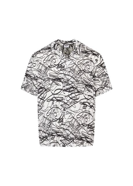 Shirt urban classics viscose aop resort