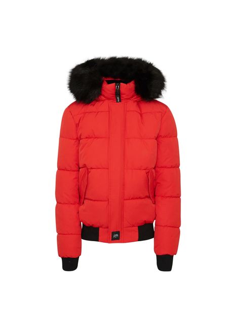 Short hooded puffer jacket sixth june