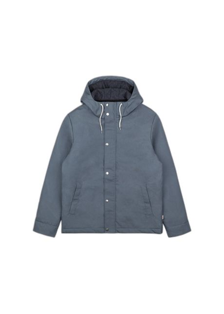 Short parka with trim revolution
