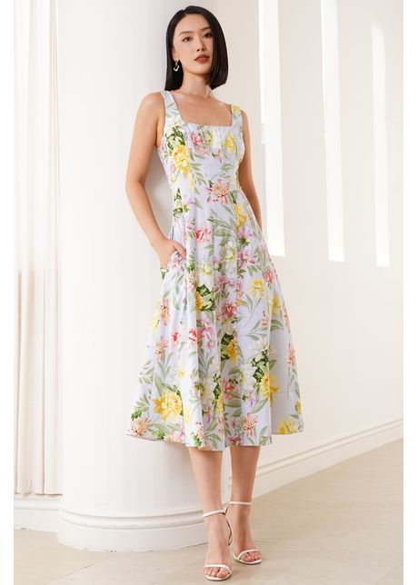 Sienna linen dress