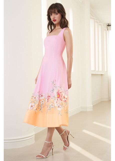Sienna linen dress