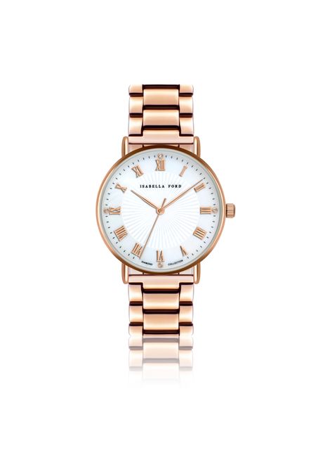 Silver watch woman isabella ford chlo
