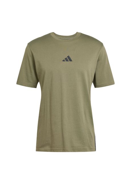 Simple jersey t shirt adidas essentials 3 stripes