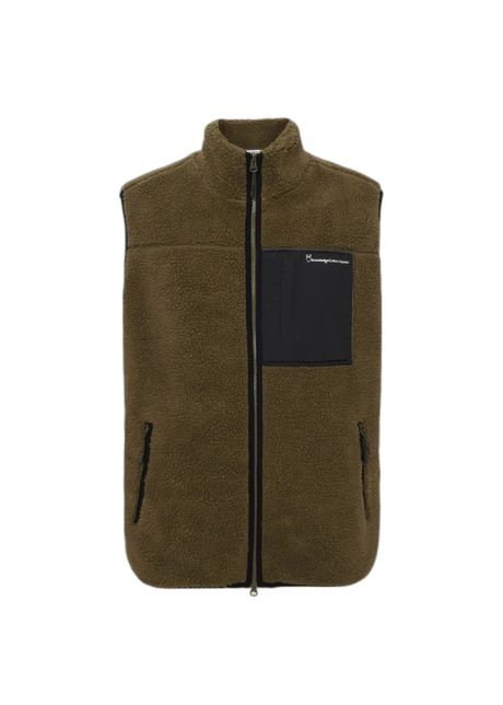 Sleeveless fleece knowledgecotton apparel