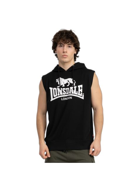Sleeveless hooded sweatshirt lonsdale regular fit bignor