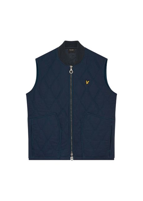 Sleeveless puffer jacket lyle scott