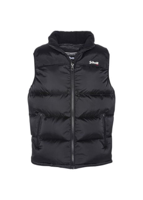 Sleeveless puffer jacket schott utahv