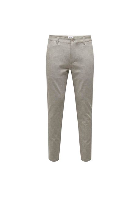 Slim fit chino trousers only sons mark check 020919