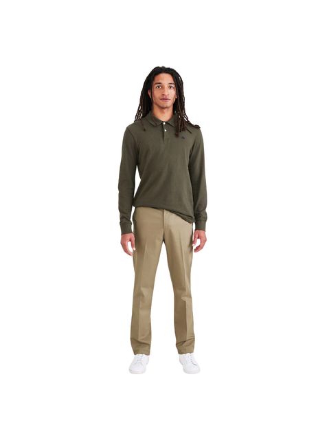 Slim fit trousers dockers stain defender