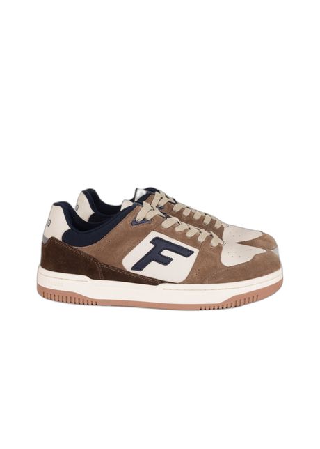 Suede leather trainers faguo urban