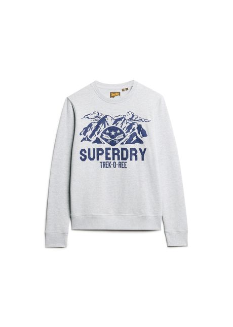 Superdry s lo fi outdoors graphic crew pullover