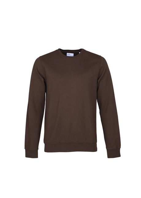 Sweatshirt crewneck colorful standard classic organic coffee brown