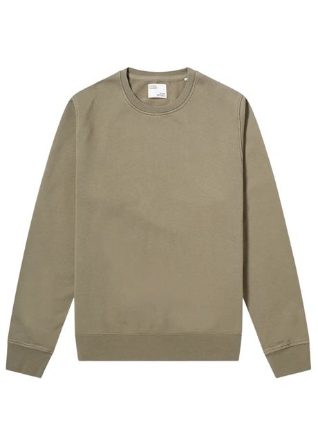 Sweatshirt crewneck colorful standard classic organic dusty olive