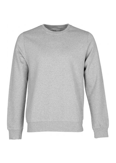 Sweatshirt crewneck colorful standard classic organic heather grey