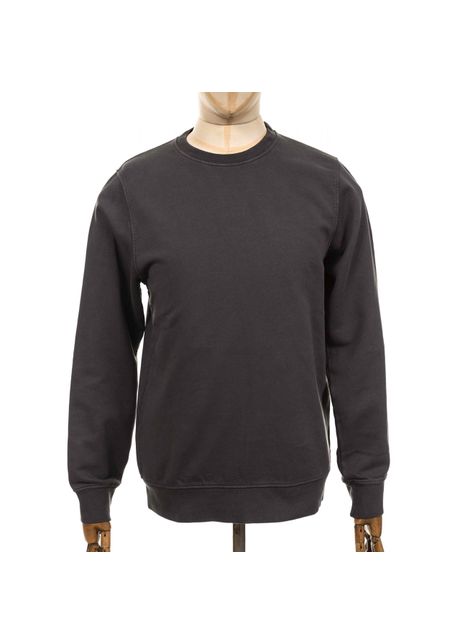 Sweatshirt crewneck colorful standard classic organic lava grey