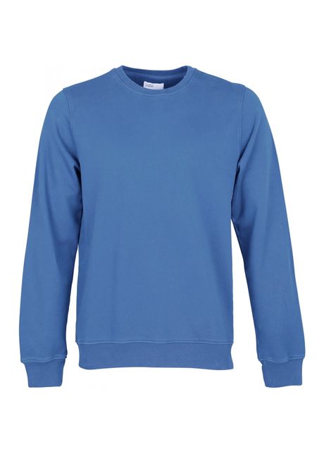 Sweatshirt crewneck colorful standard classic organic pacific blue