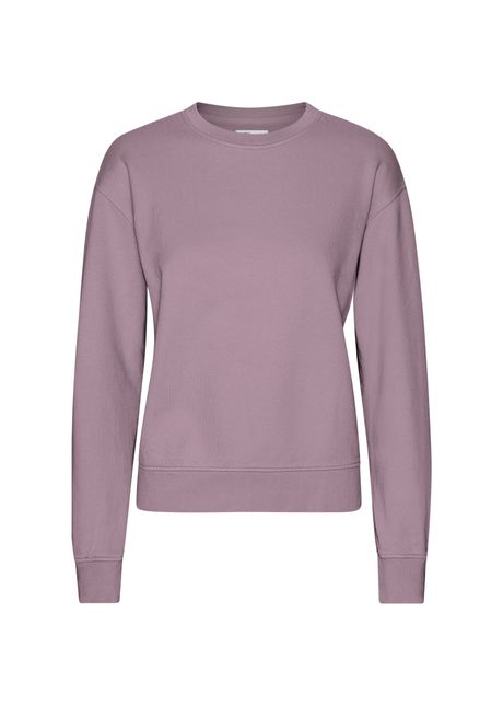 Sweatshirt crewneck woman colorful standard classic organic pearly purple