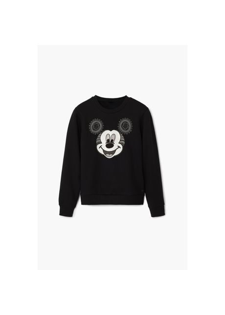 Sweatshirt woman desigual mickey yeah
