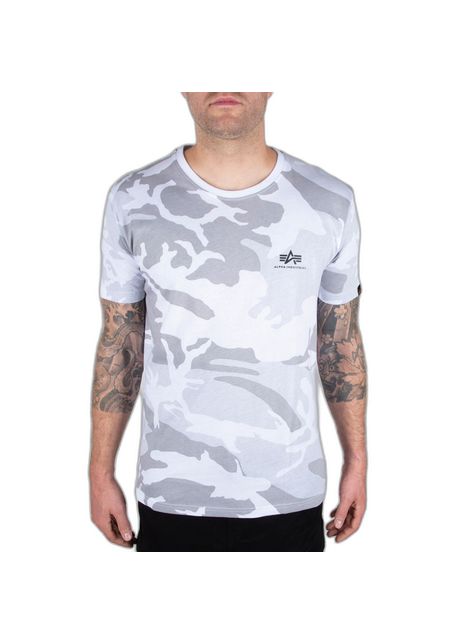 T shirt alpha industries backprint camo