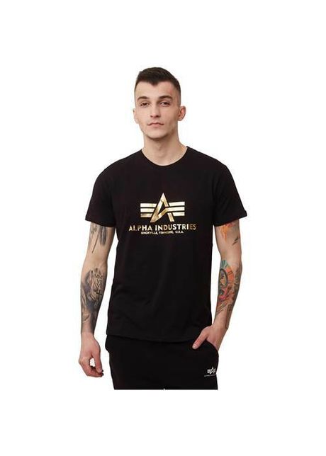 T shirt alpha industries basic foil print