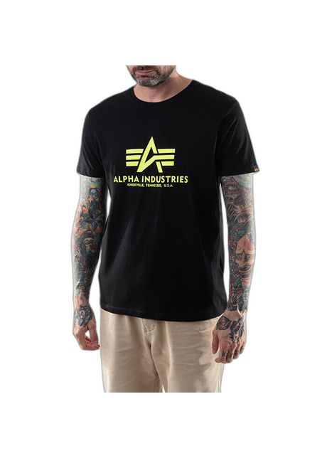 T shirt alpha industries basic neon print