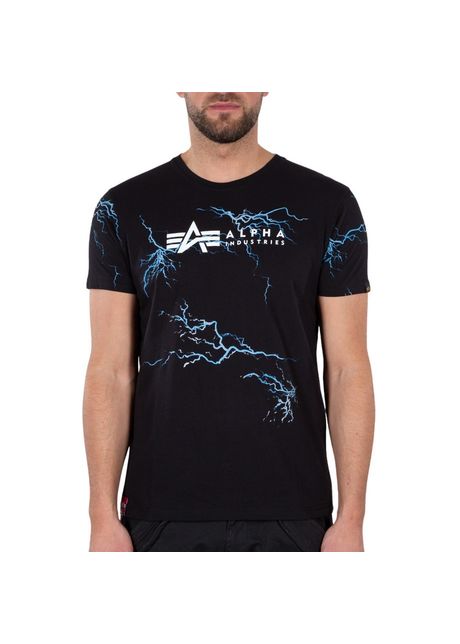T shirt alpha industries lightning aop
