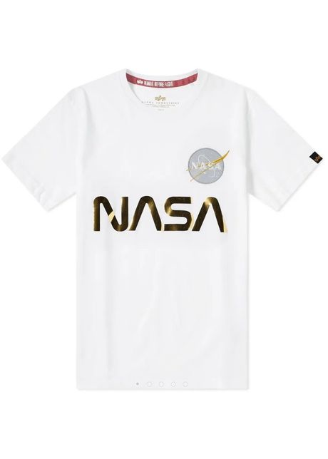 T shirt alpha industries nasa reflective