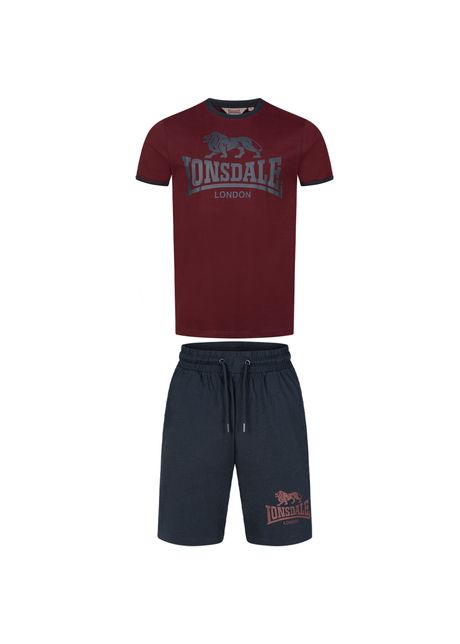 T shirt and shorts set lonsdale maist