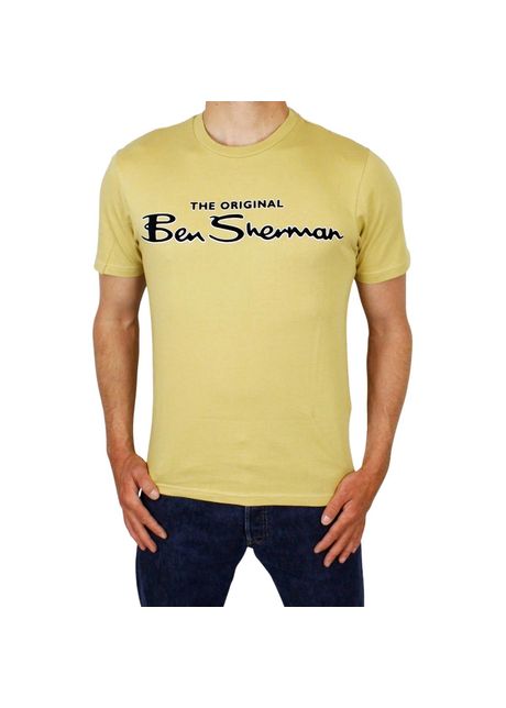 T shirt ben sherman signature logo print