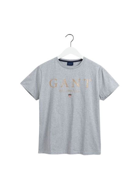 T shirt gant banner shield graphic