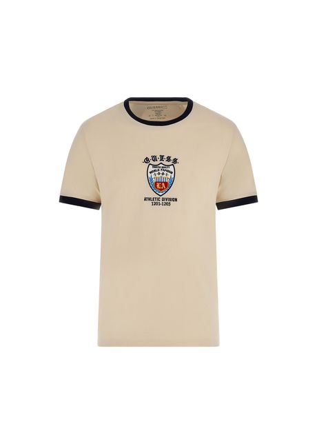 T shirt guess chest emblem