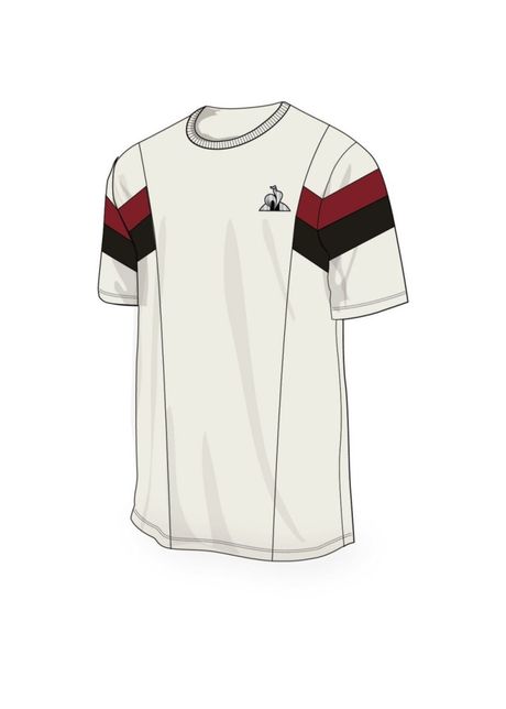 T shirt le coq sportif tricolore pronto