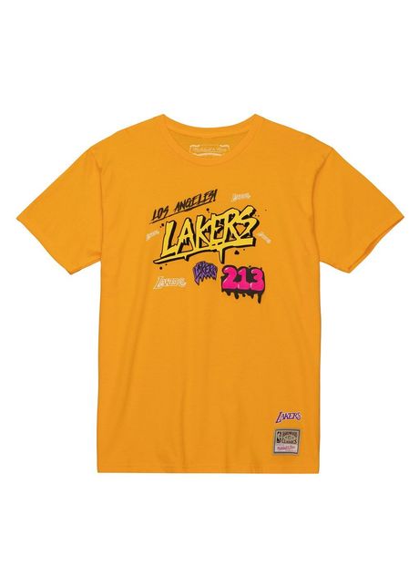 T shirt los angeles lakers nba slap sticker