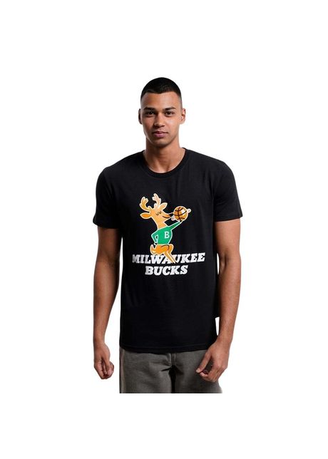 T shirt milwaukee bucks nba team logo