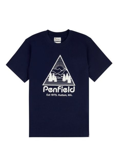 T shirt penfield triangle mountain graphic