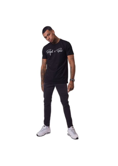 T shirt project x paris logo basic broderie