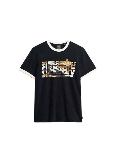T shirt superdry photographic logo