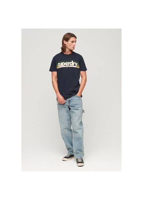 T shirt superdry terrain striped