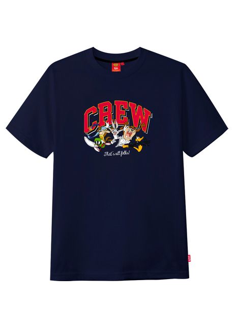 T shirt tealer x looney tunes university